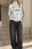 Washed Stripe Graphic Track Jackets