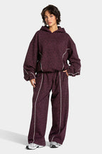 Leopard Hooded Activewear Two-Piece Set