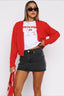 Casual Retro Fitted Denim Mini Skirt