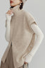 Dual Zip Turtleneck Knit Top