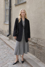 Split Back Relaxed Fit Blazer