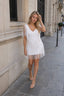 Plus Size Sleeveless Tassel Mini Dress