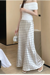 French Style Polka Dot Skirt