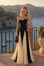 Colorblock Cami Maxi Dress