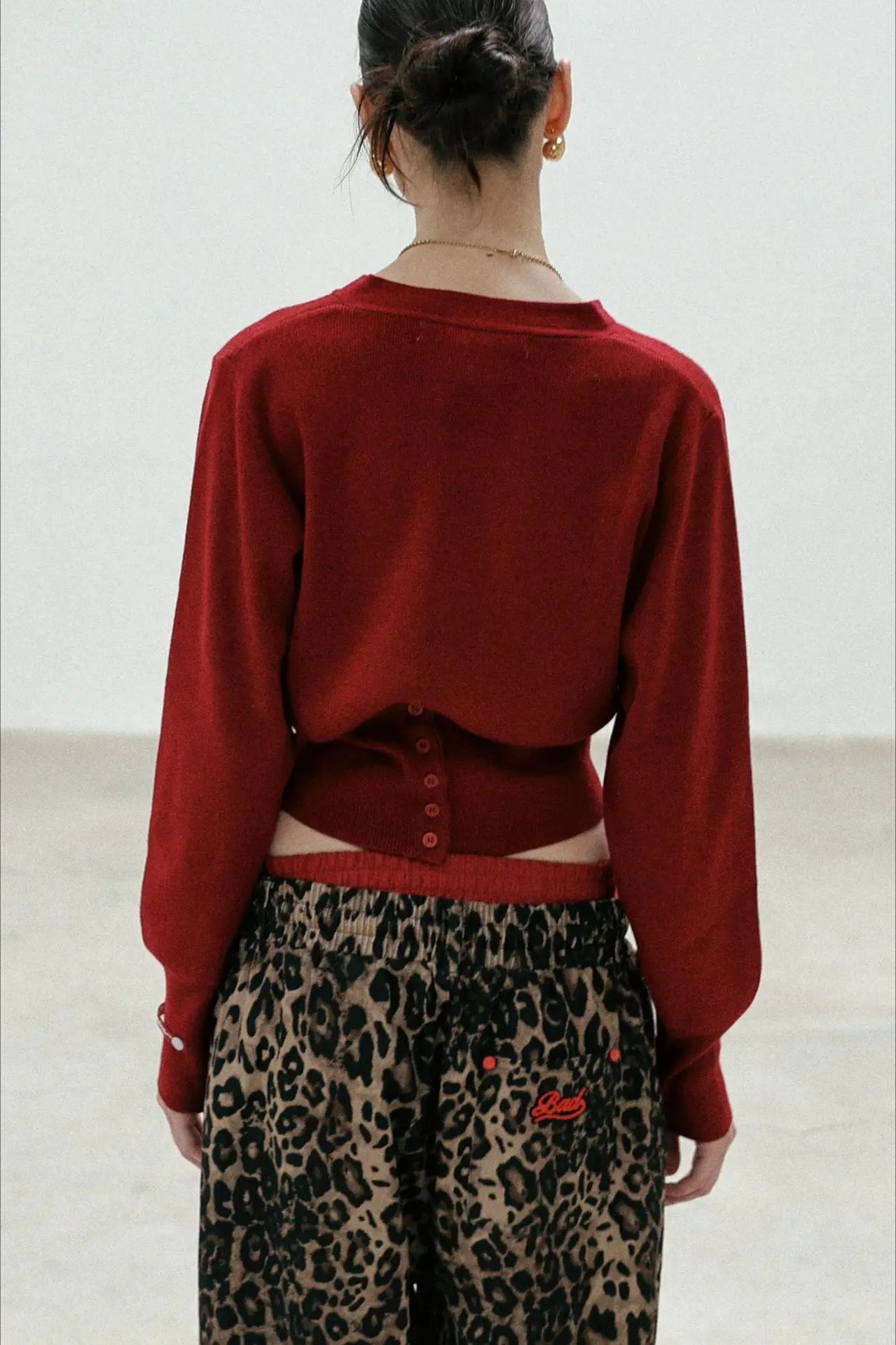 Vintage Embroidered Knit Cardigan Secondary image