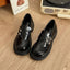 Fur Soft Casual Round Toe Shallow Mouth All-Match Low Heels Dress Oxfords Loafers