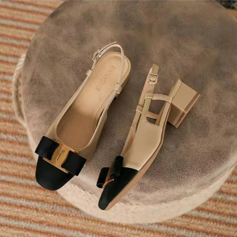 All-match Non-Slip Soft Leisure Mixed Colors Comfort Women Shoes Low Heel Pumps Secondary image