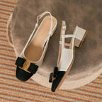 All-match Non-Slip Soft Leisure Mixed Colors Comfort Women Shoes Low Heel Pumps
