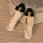 All-match Non-Slip Soft Leisure Mixed Colors Comfort Women Shoes Low Heel Pumps