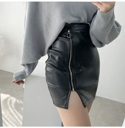 DressBetty - Sexy Black Mini Package Hip Pencil Skirt