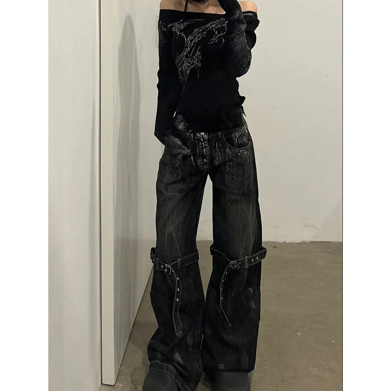 High Waist Hip Hop Halloween Pants Main image