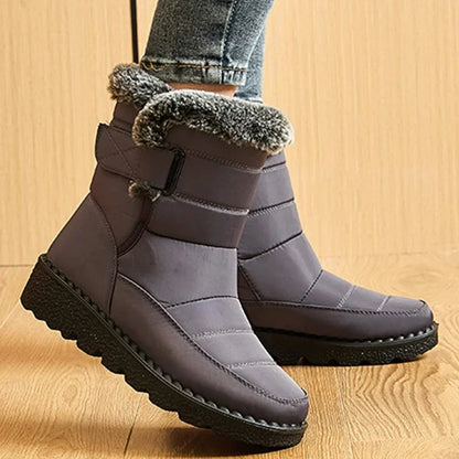 Snow Plush Platform Flat Keep Warm Casual Plus Size Snow Boot