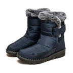 Snow Plush Platform Flat Keep Warm Casual Plus Size Snow Boot