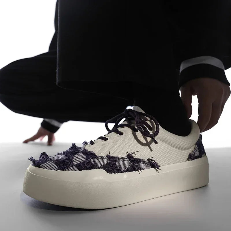 Breathable Lace Up Outdoor Sneakers 2024 Summer Fashion Skateboard Secondary image
