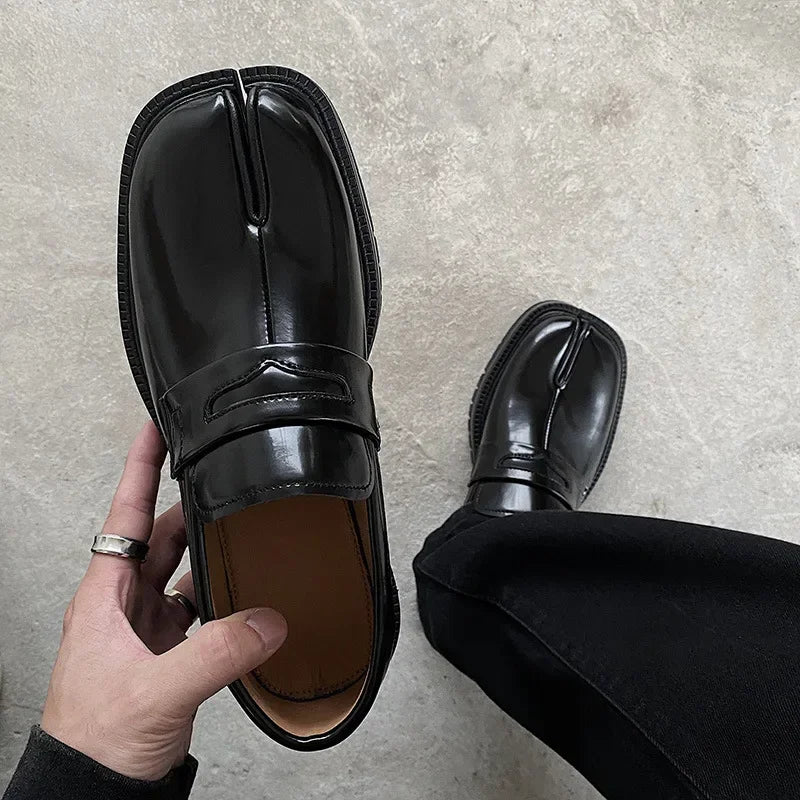 Metal Chain Buckle Platform Mary Janes Round Toe Casual Oxford Flats Loafers Secondary image