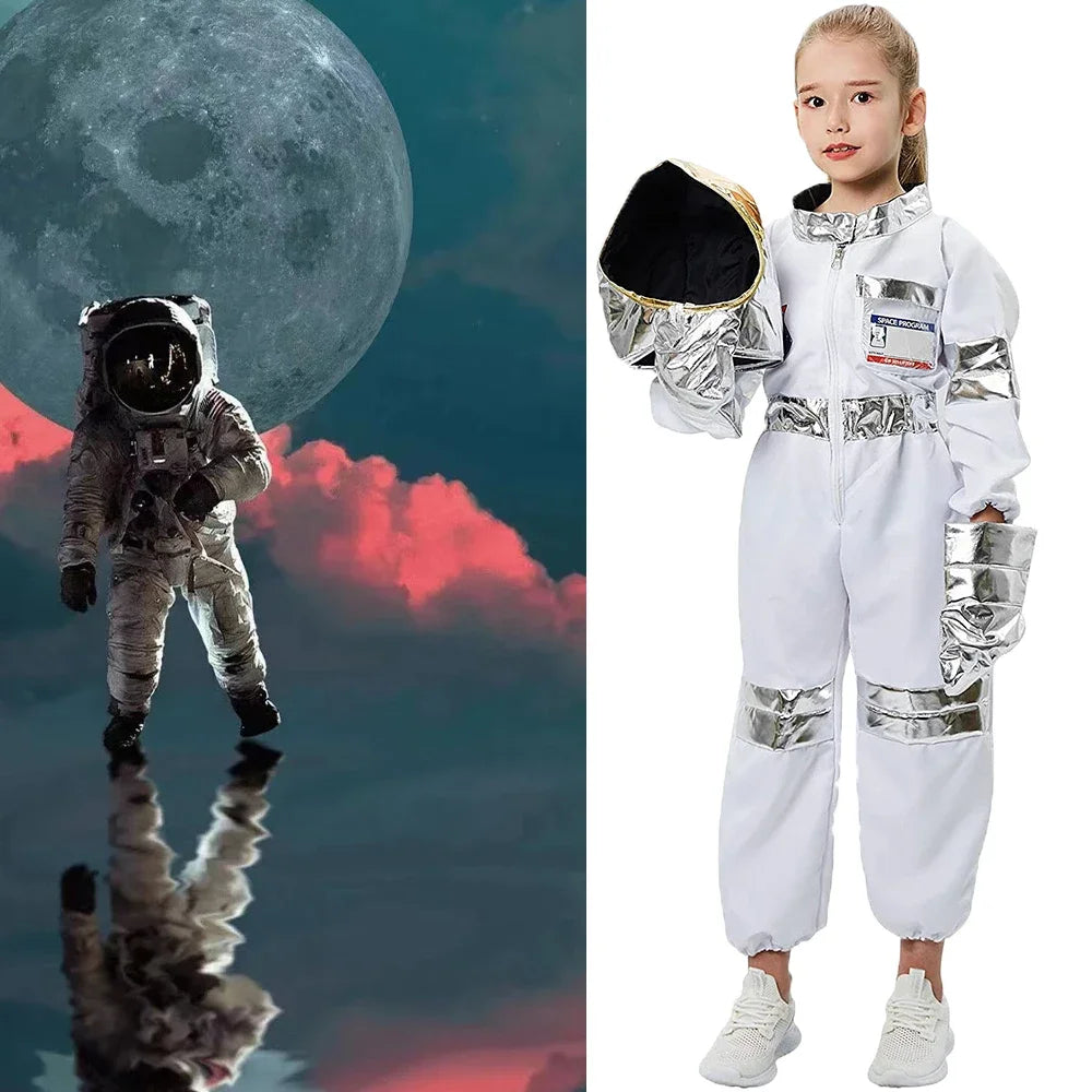 Astronaut Spaceman Space Suit Birthday Kid Costumes Secondary image