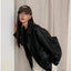 New Retro Versatile Casual Satin Stitching Jacket