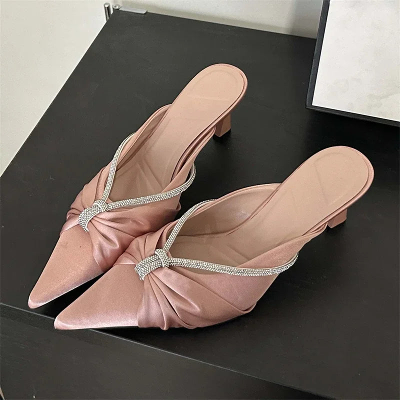 Trendy Pointed Toe Comfortable Casual Fashion Low Heel Pumps Main image