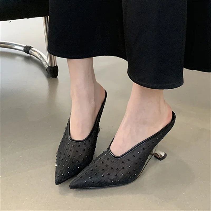Fashionable Chic Unique Stylish Comfortable Elegant Low Heel Pumps Secondary image