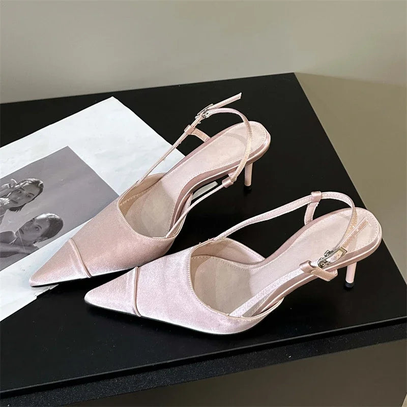 Glamorous Spring Stylish Comfortable Trendy Elegant Low Heel Pumps Secondary image