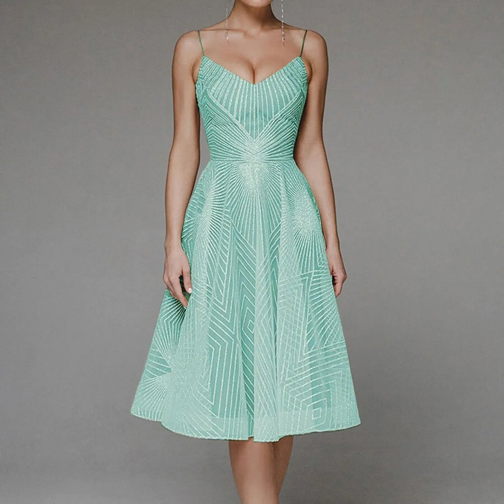 DressBetty - Elegant Luxury  Long Formal Party Midi Dress