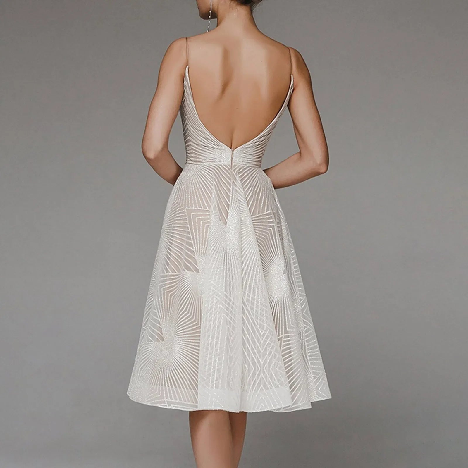 DressBetty - Elegant Luxury  Long Formal Party Midi Dress