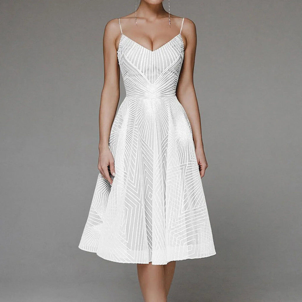 DressBetty - Elegant Luxury  Long Formal Party Midi Dress