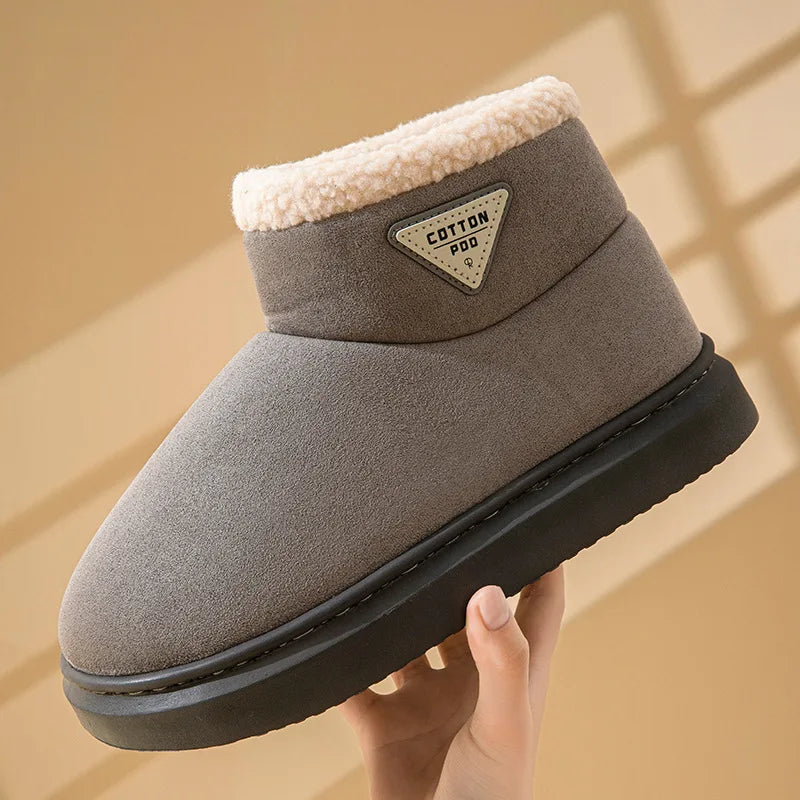 Fur Fluffy Cozy Soft Plush Fuzzy Casual Snow Boot