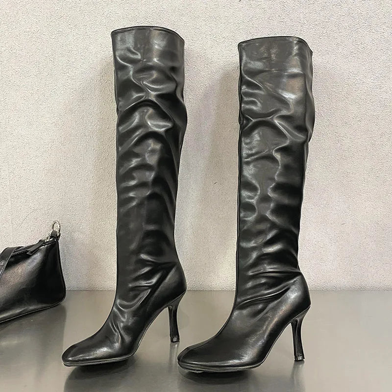Chic Elegant Stylish Comfortable Trendy Fashionable Unique Knee High Boots Main image