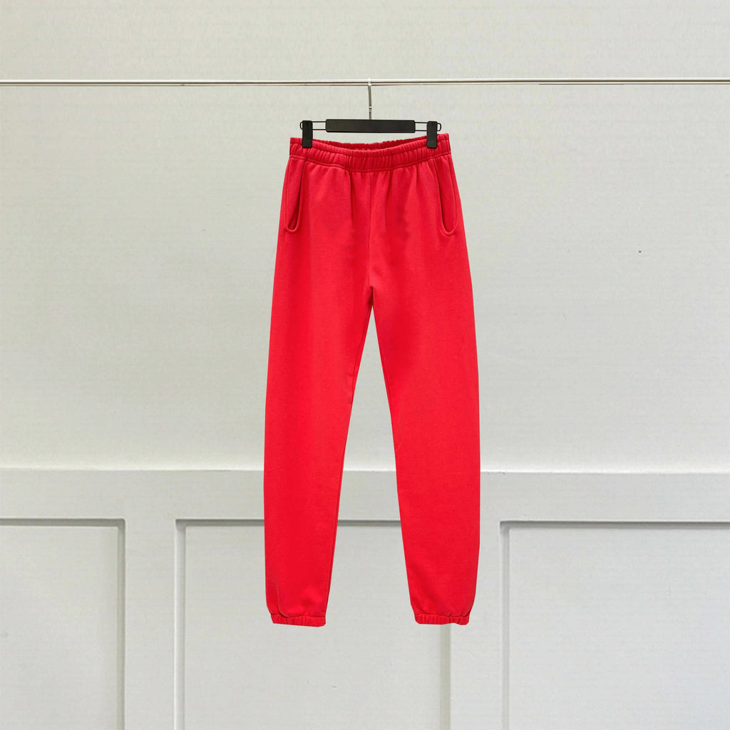 Fashionable Solid Color High Quality Cotton Jogging Sweatpants