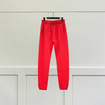 Fashionable Solid Color High Quality Cotton Jogging Sweatpants