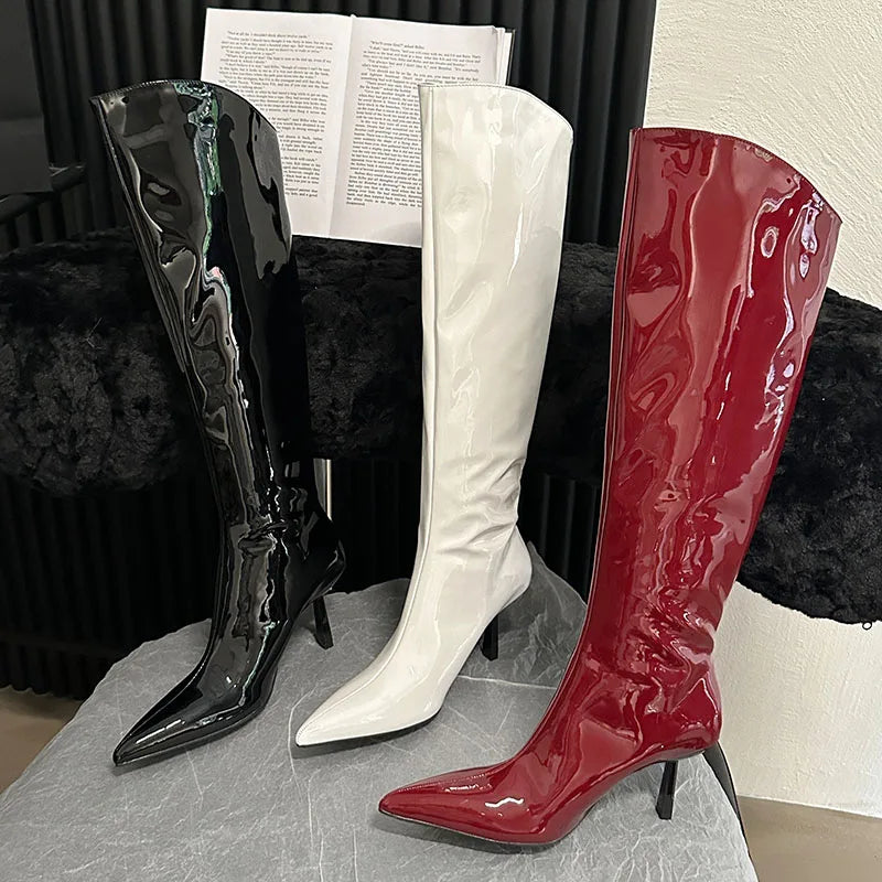 Fashionable Elegant Stylish Chic Comfortable Modern Trendy Knee High Boots Main image