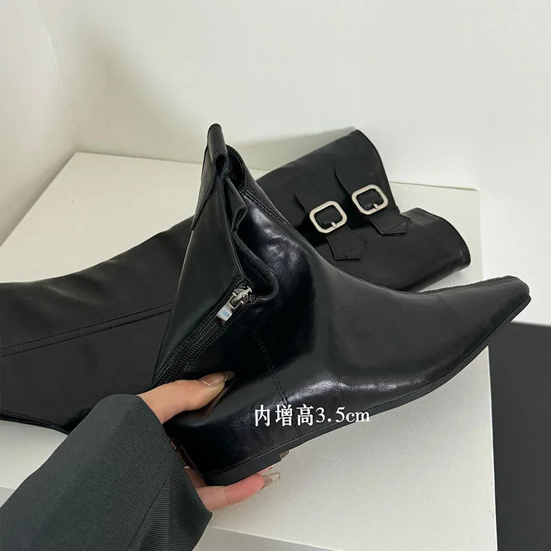 Stylish Elegant Comfortable Chic Modern Unique Trendy Knee High Boots Main image