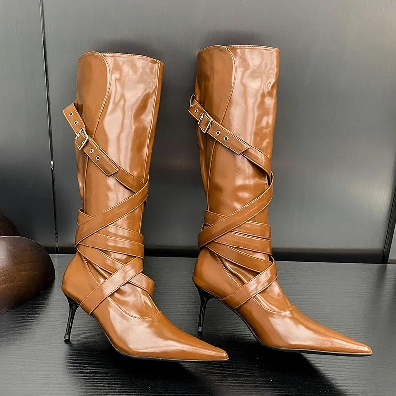Chic Elegant Stylish Comfortable Warm Trendy Fashion Knee High Boots Main image