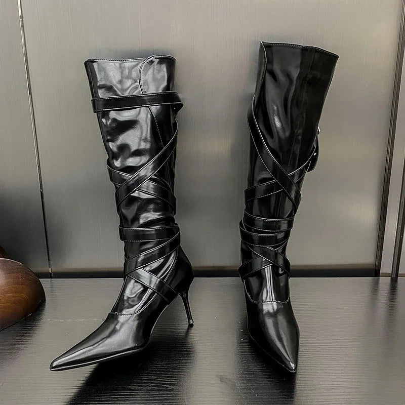 Chic Elegant Stylish Comfortable Warm Trendy Fashion Knee High Boots Secondary image