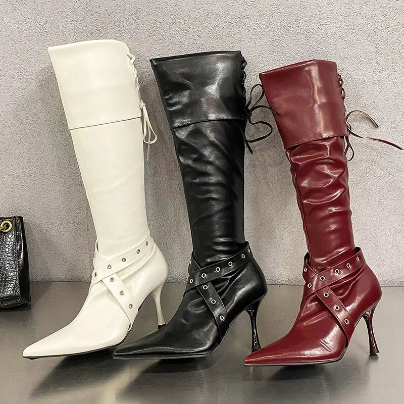 Trendy Fashionable Elegant Comfortable Chic Modern Stylish Knee High Boots Main image