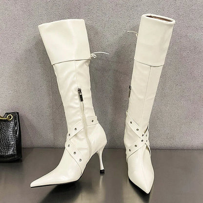 Trendy Fashionable Elegant Comfortable Chic Modern Stylish Knee High Boots