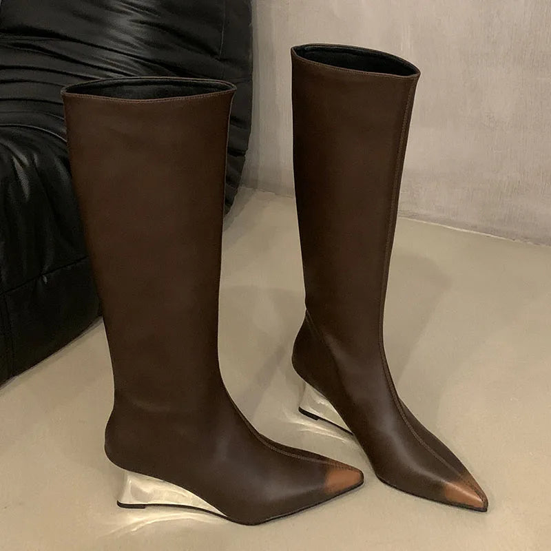 Chic Fashionable Stylish Comfortable Trendy Unique Elegant Knee High Boots Main image