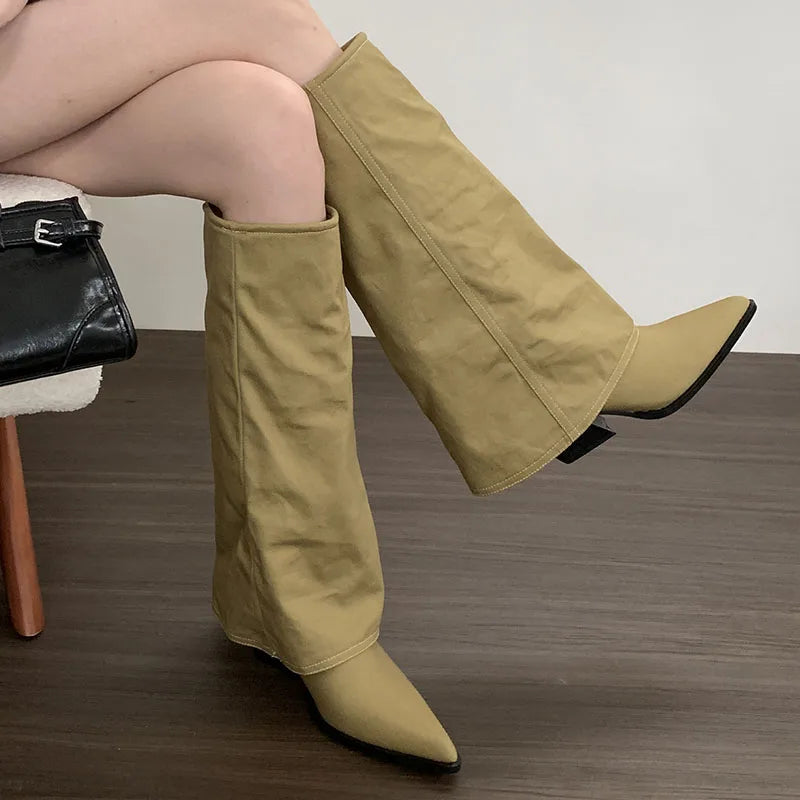 Fashionable Chic Unique Modern Stylish Comfortable Elegant Knee High Boots