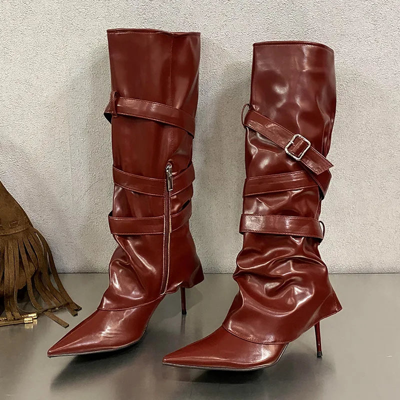 Fashionable Stylish Unique Comfortable Chic Trendy Elegant Knee High Boots Main image