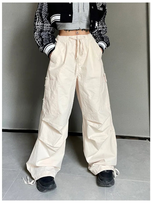 Baggy Cargo Y2K Streetwear Oversize Wide Leg Sweatpants Vintage Harajuku Pant