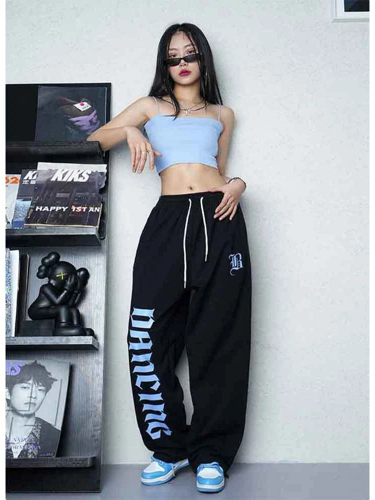 Hip Hop Black Oversize Jogger Track Harajuku Baggy Pant Main image