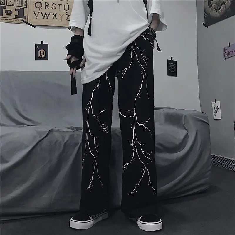 Streetwear Wide Leg Harajuku High Waist Women Oversized Loose Pant Main image