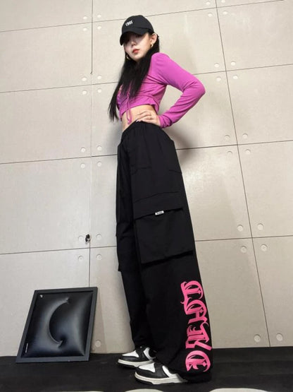 Harajuku Y2K Cargo Hippie Streetwear Oversized Baggy Pant