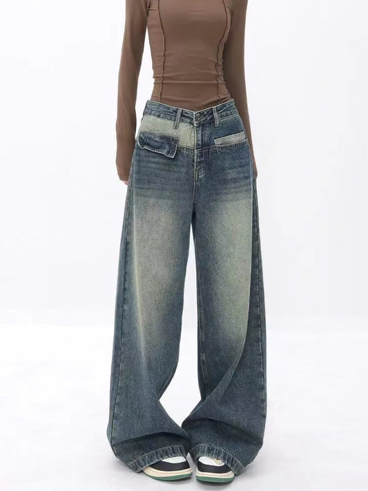 Blue Trashy 2000s Baggy Women Vintage Y2K Oversize Denim Pant