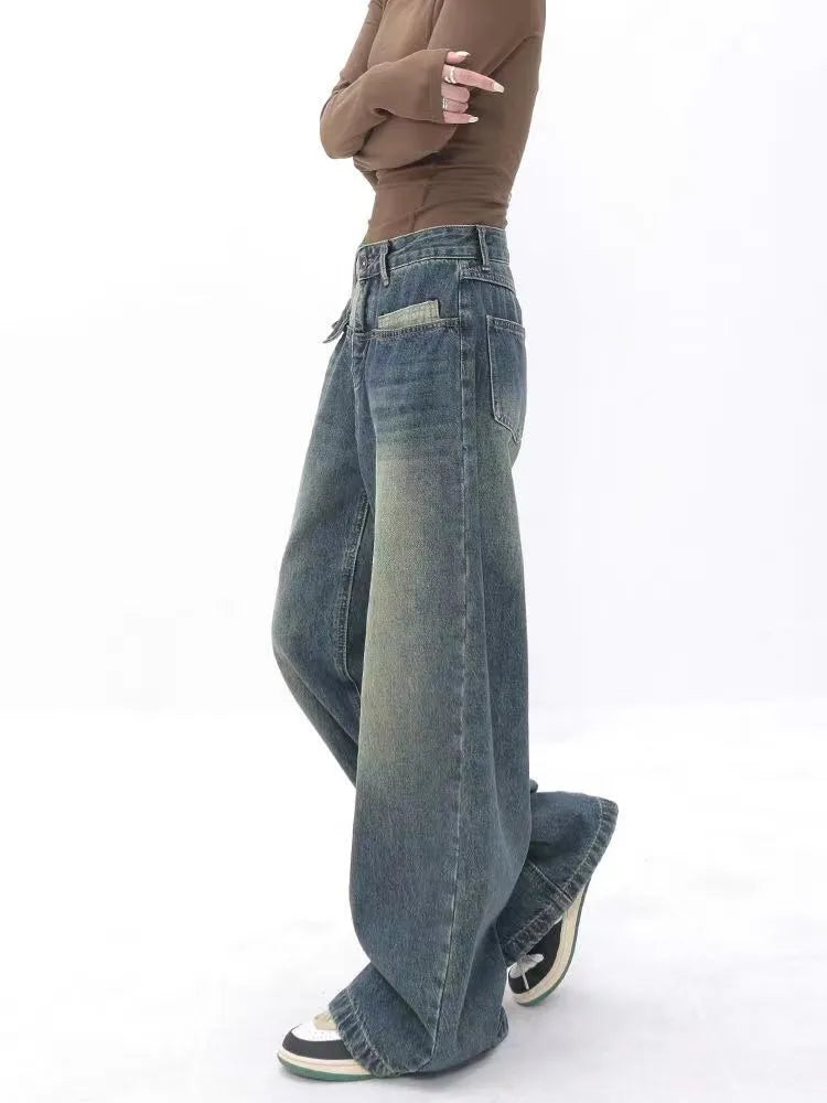 Blue Trashy 2000s Baggy Women Vintage Y2K Oversize Denim Pant