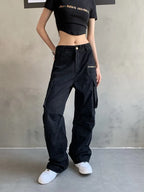 Y2K Japanese Style Vintage Gyaru Streetwear Oversize Wide Leg Harajuku Hippie Pant