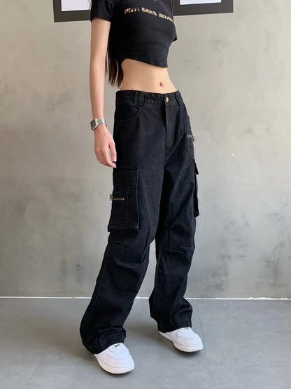 Y2K Japanese Style Vintage Gyaru Streetwear Oversize Wide Leg Harajuku Hippie Pant