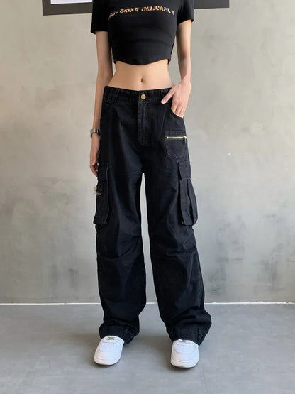 Y2K Japanese Style Vintage Gyaru Streetwear Oversize Wide Leg Harajuku Hippie Pant