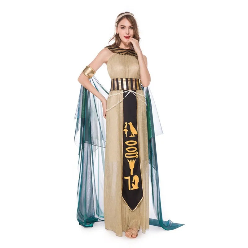 Halloween Pharaoh Cleopatra Egyptian Queen Myth Goddess Couples Costume